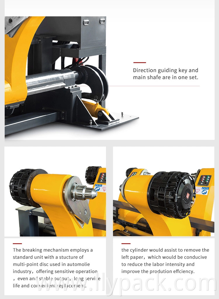 corrugated line mill roll stand